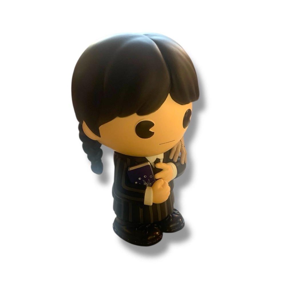 Netflix Wednesday Addams with Thing Coin Bank 8” PVC
Nevermore Academy Uniform - Picture 3 of 6